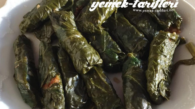 Pazı Sarması Yapılışı